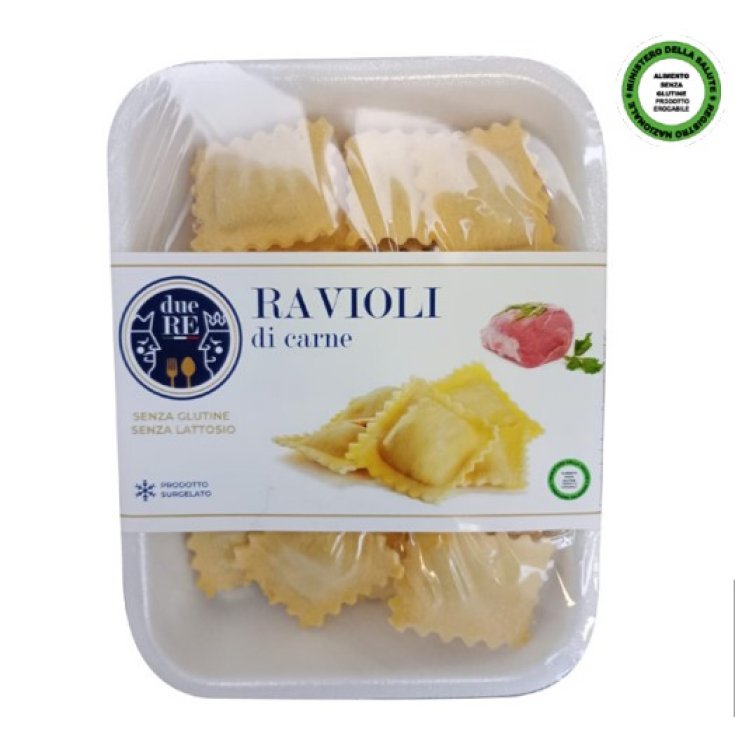 Ravioli Di Carne Due Re 180g