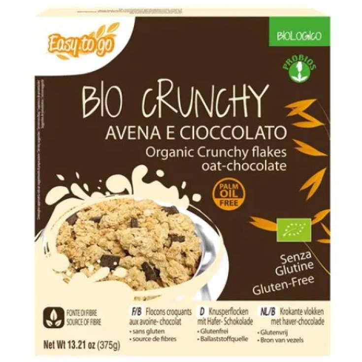 Easy To Go Bio Crunchy Avena E Cioccolato 375g PROMO