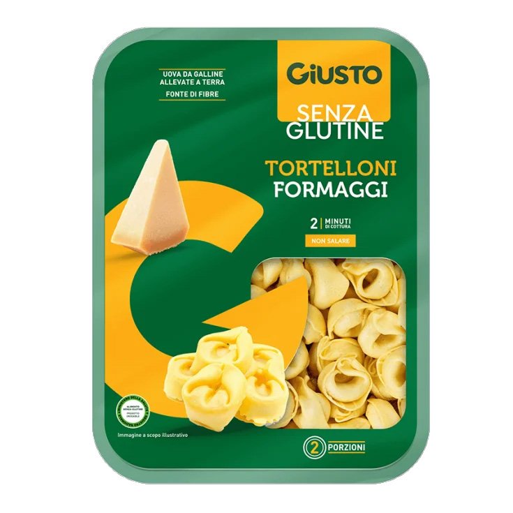 Tortelloni Ai Formaggi Giusto 250g TP