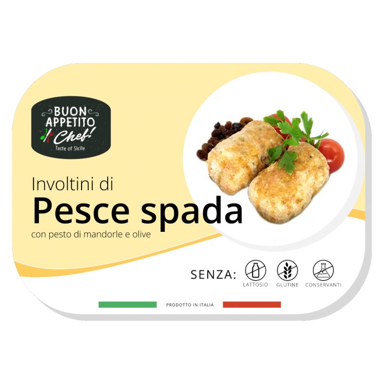 Involtini Di Pesce Spada Con Pesto Buon Appetito Chef 300g