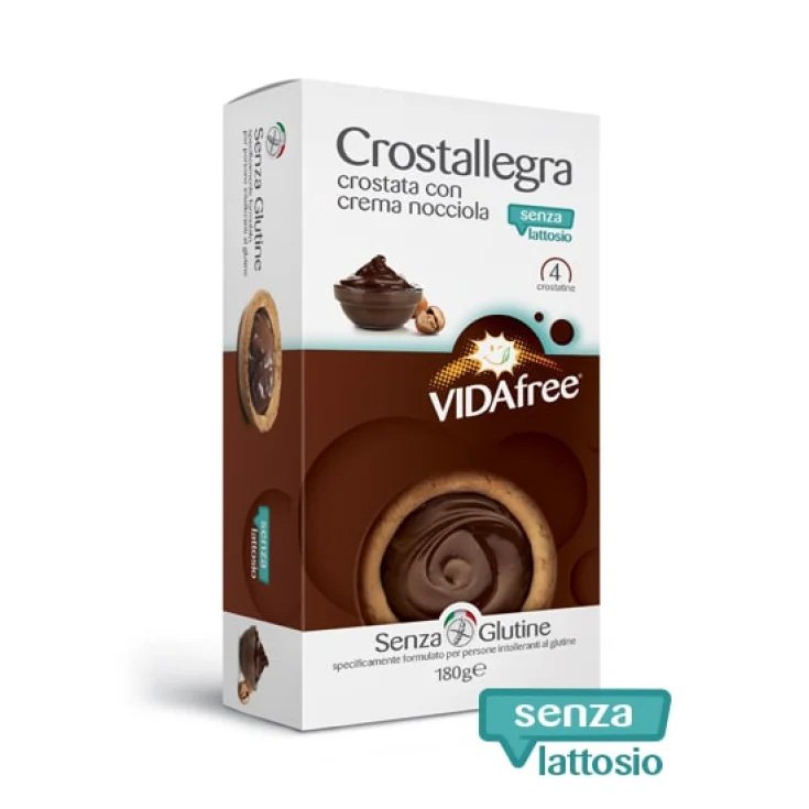 Crostallegra Crema Nocciola Senza Lattosio VIDAfree 180g