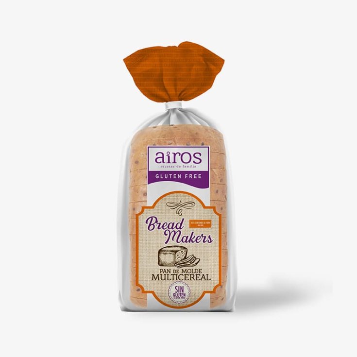 Pane Multicereali A Fette Airos 300g