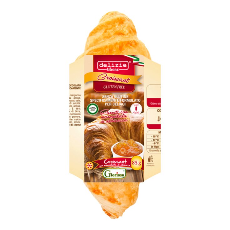 Croissant Con Marmellata Di Albicocca Surgelato Delizie Libere 85g