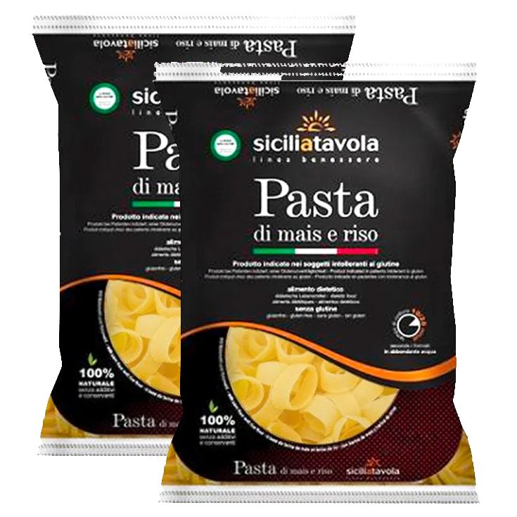 Pasta Mais E Riso Paccheri SiciliAtavola 2x400g