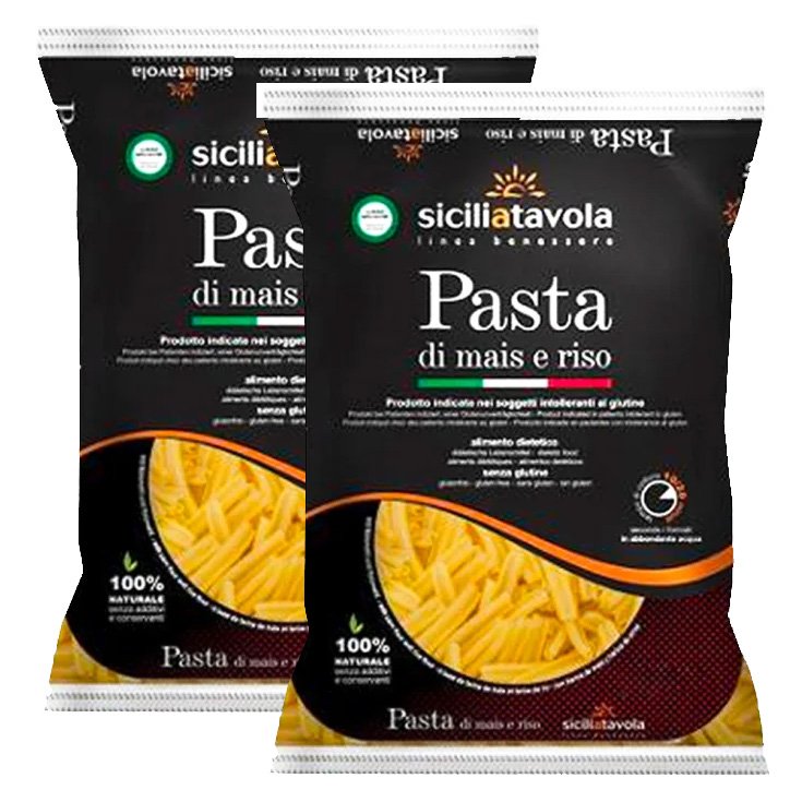 Pasta Mais E Riso Casarecce SiciliAtavola 2x400g