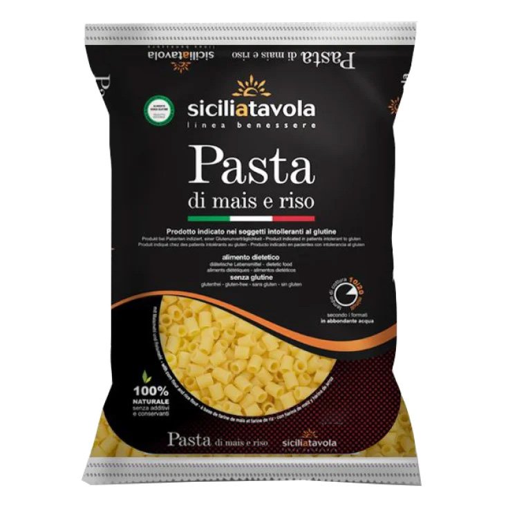 Pasta Mais E Riso Ditalini Siciliatavola 400g