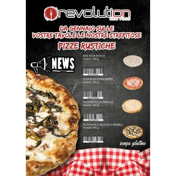 Pizza Rustica Margherita Revolution 330g