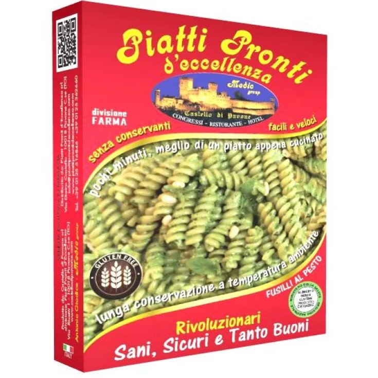 Piatti Pronti D'Eccellenza Fusilli al Pesto Castello Di Pavone 130g