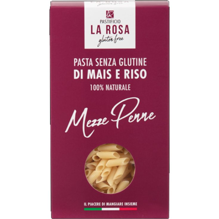 Mezze Penne di Mais e Riso Pastificio La Rosa 1000g