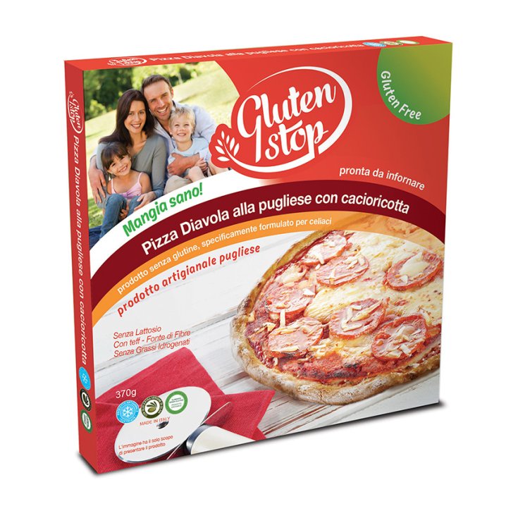 Pizza Diavola Gluten Stop 370g