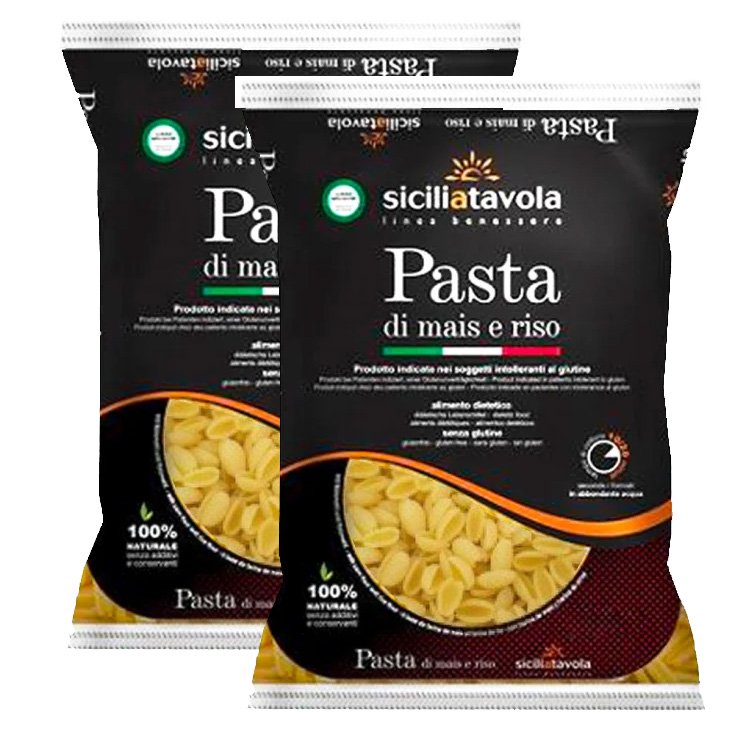 Pasta Di Mais E Riso Gnocchetti Sardi Siciliatavola 2x400g