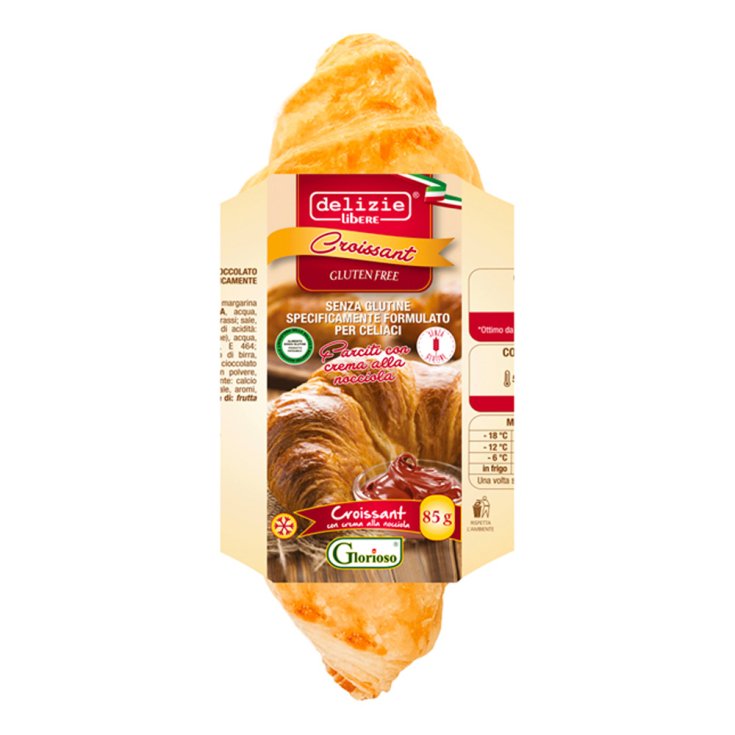 Croissant Con Crema Alla Nocciola Surgelato Delizie Libere® 85g