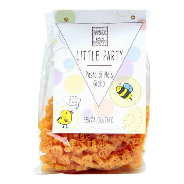 Pasta Di Mais Giallo Animali Little Party Magnatera 250g