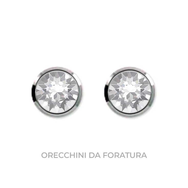 Orecchini da Foratura 17 Brillantino Crystal 4mm Inverness