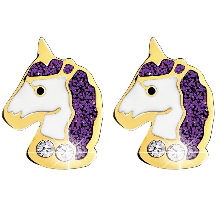 Orecchini&nbsp;BJT 702 Violet Unicorn&nbsp;
