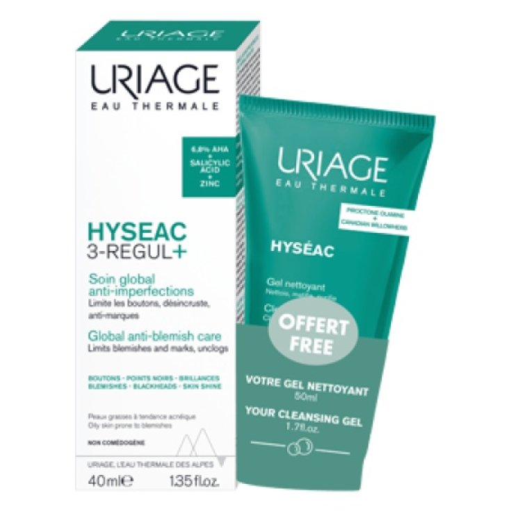 Hyseac 3Regul+ e Gel Detergente Uriage