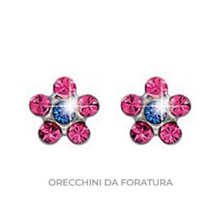 Orecchini da Foratura 804 Fiore Crystal 5mm Inverness