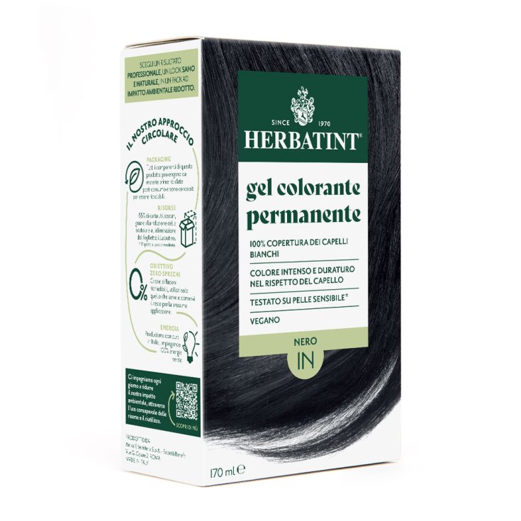 Gel Colorante Permanente 1N Nero Herbatint 170ml