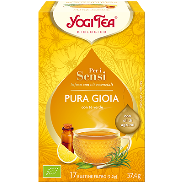 Infuso Biologico Per I Sensi Pura Gioia Yogi Tea 17 Bustine Filtro