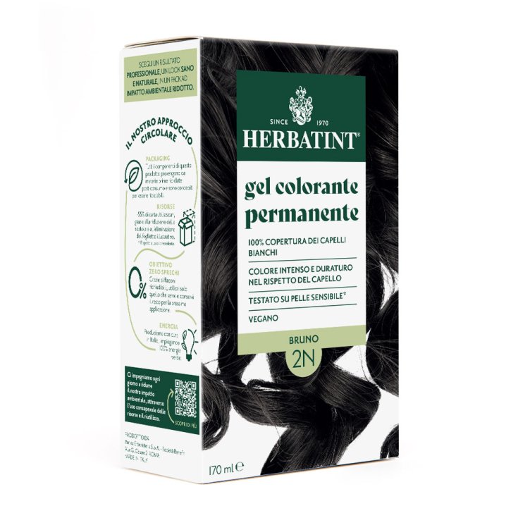 Gel Colorante Permanente 1N Nero Herbatint 170ml