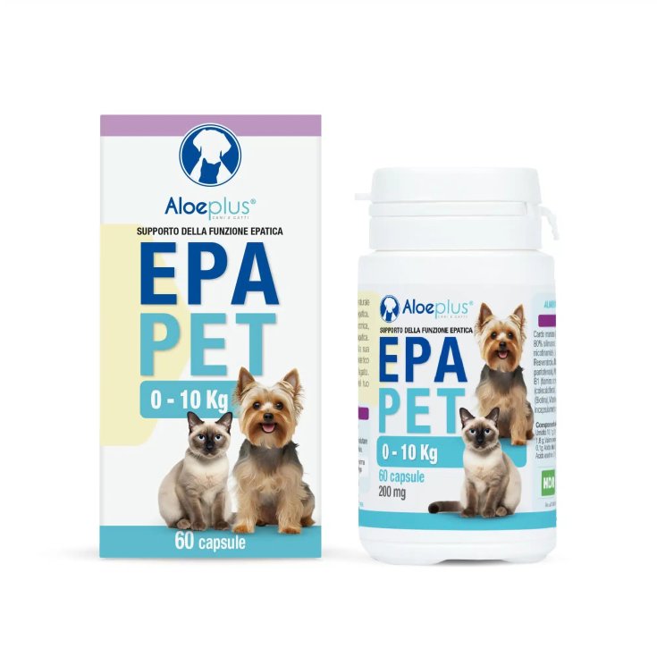 EpaPet 0-10Kg AloePlus 60 Capsule