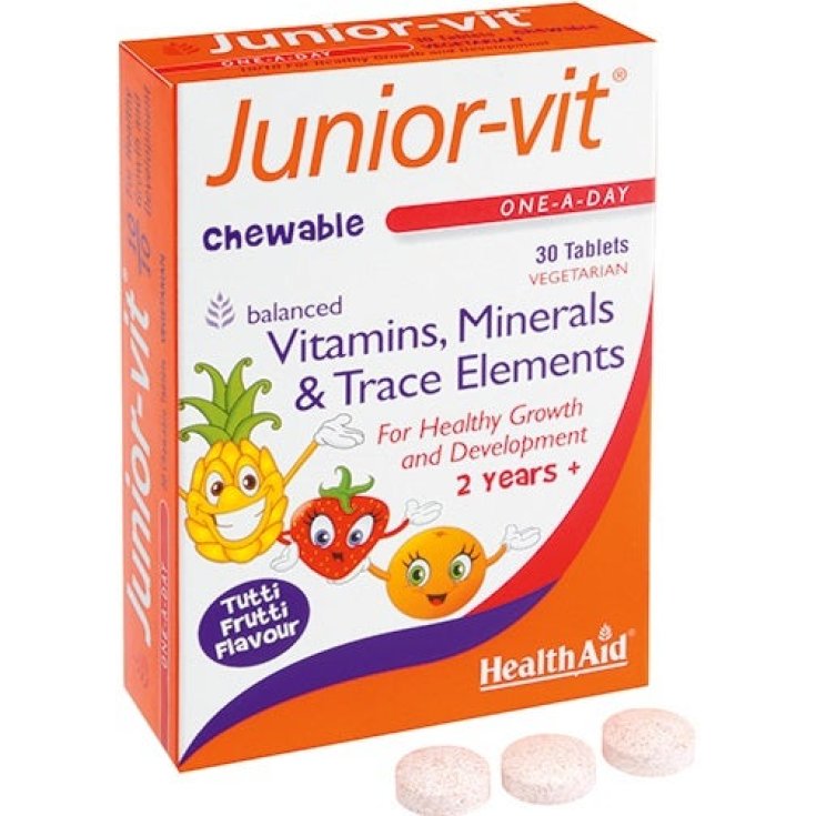 Junior-vit Tutti Frutti 30 Tavolette Masticabili