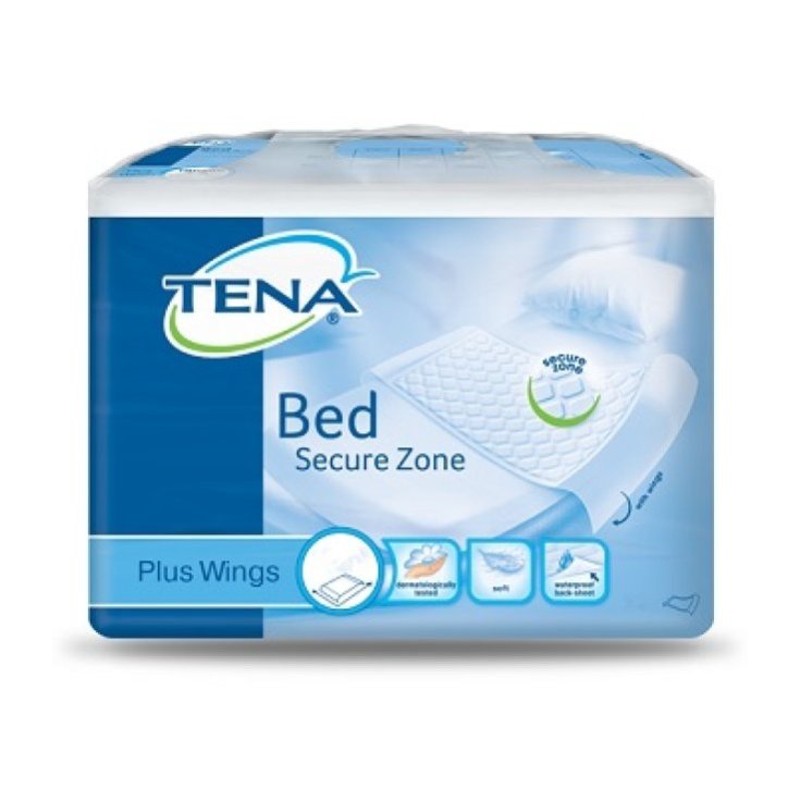 Bed Secure Zone Plus Wings 80x180 Tena 20 Pezzi