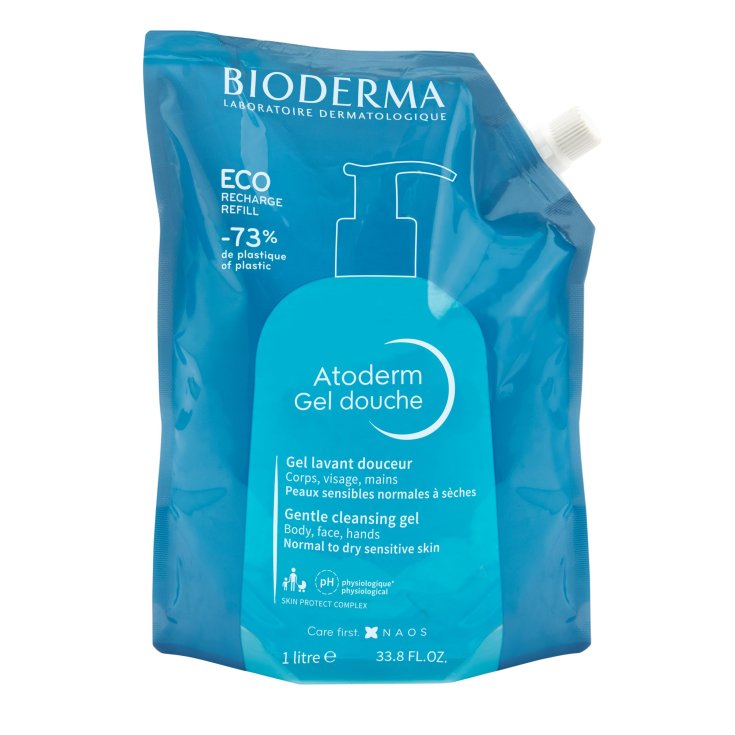 Atoderm Gel Douche Eco Ricarica Bioderma 1000ml
