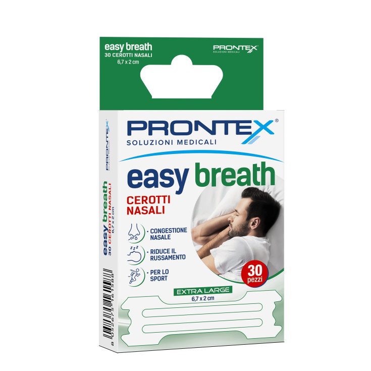 Cerotti Nasali XL Easy Breath 30 Cerotti