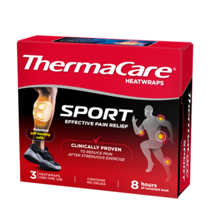 ThermaCare Sport 8H Cerotti 3 Pezzi