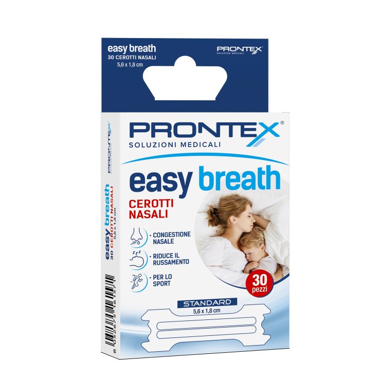 Cerotti Nasali Easy Breath 30 Pezzi