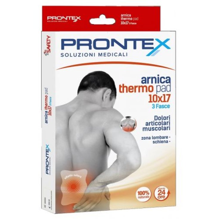 Arnica Thermo Pad 10x17cm Prontex 3 Pezzi