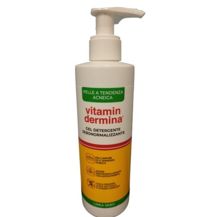 Vitamindermina Gel Detergente Sebonormalizzante 240ml