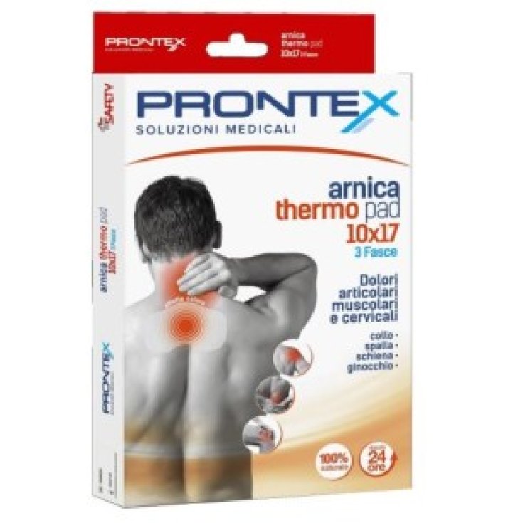 Arnica Thermo Pad 10x17cm Prontex 3 Pezzi