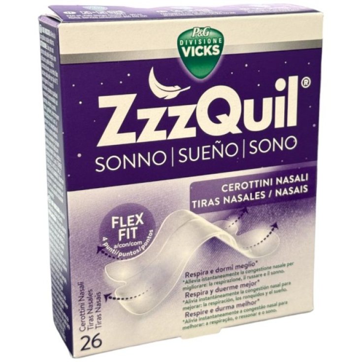 Cerotti Nasali ZzzQuil 26 Pezzi