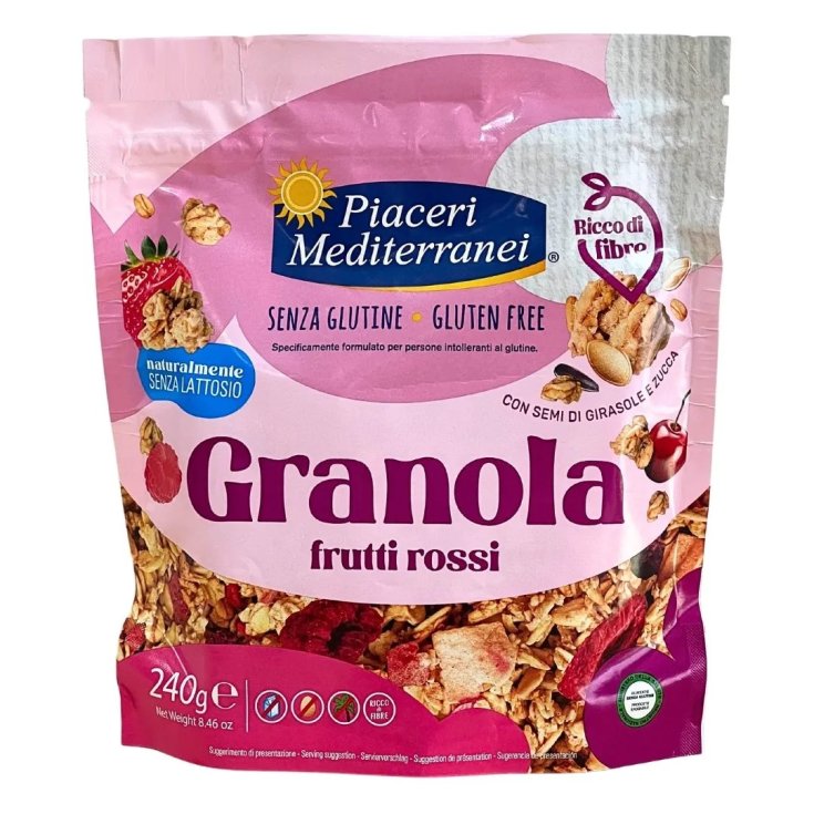 Granola ai Frutti Rossi Piaceri Mediterranei 240g