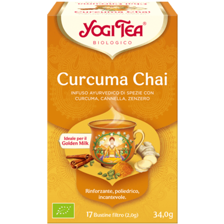 Curcuma Chai Yogi Tea® 17 Bustine