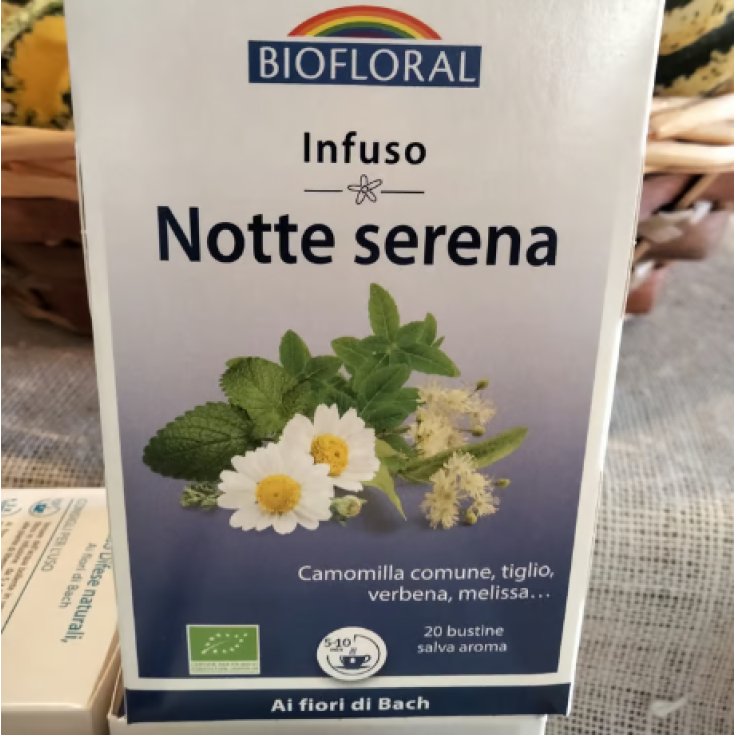 Infuso Notte Serena Ai Fiori Di Bach Biofloral 20 Bustine