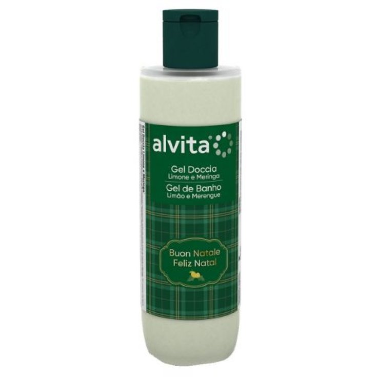 Gel Doccia Limone e Meringa Natale 24 alvita 250ml