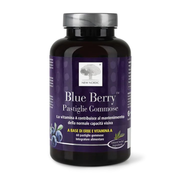 Blue Berry Gummies 60 Pastiglie Gommose