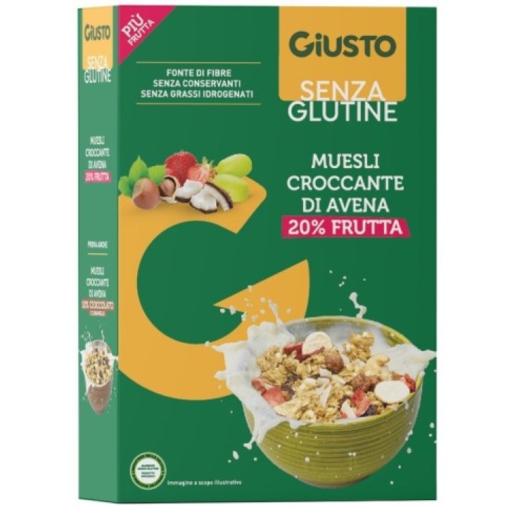 Muesli Croccante Avena Frutta Giusto 275g