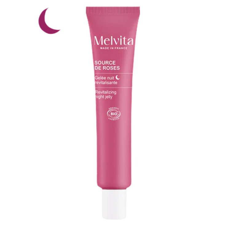 Source De Roses Gel Notte Rivitalizzante Melvita 40ml