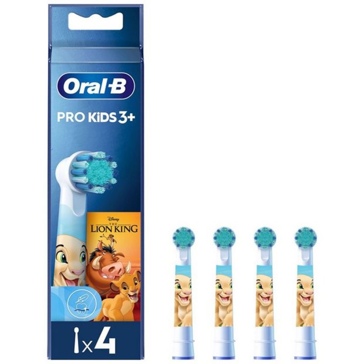 PRO Kids 3+ 4 Testine di Ricambio Re Leone Oral-B®