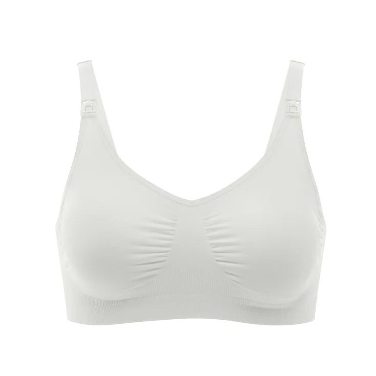 Reggiseno Gravidanza e Allattamento Bianco L medela