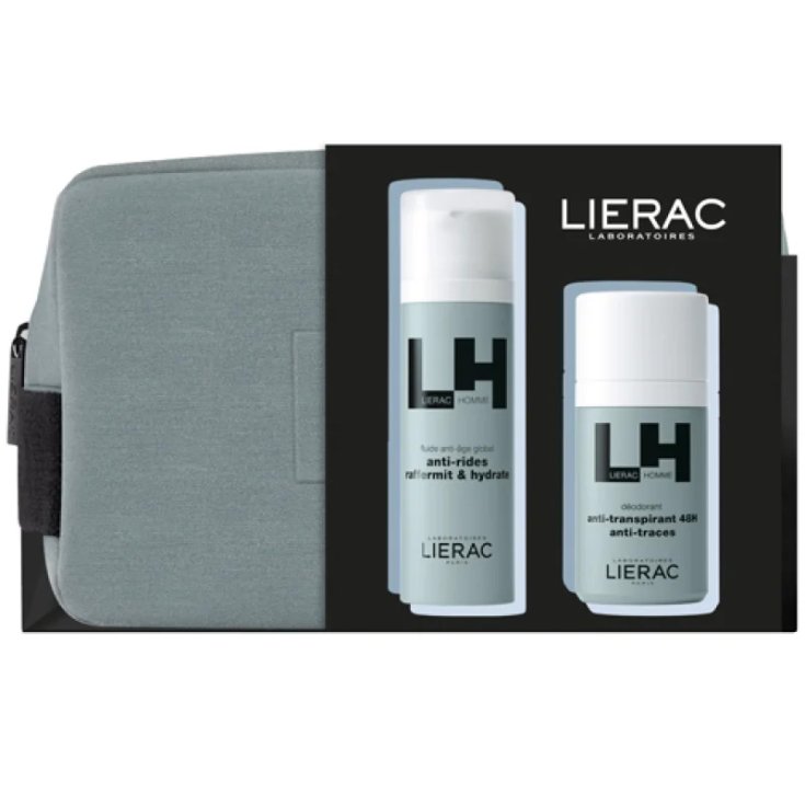 Trousse Natale Uomo Fluido Viso+Deodorante Lierac 2024