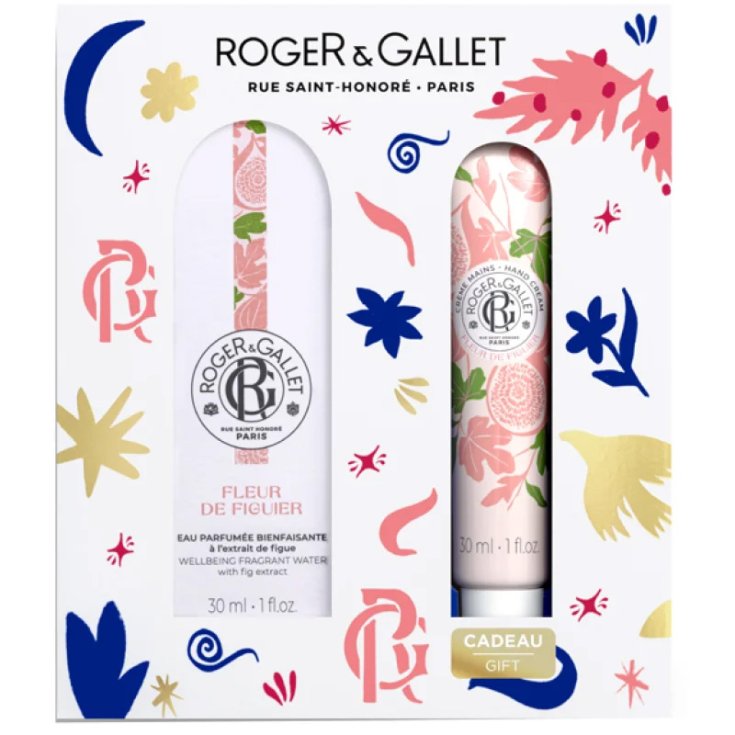 Set Natale Fiore Di Fico 30ml+Crema Mani Roger&Gallet