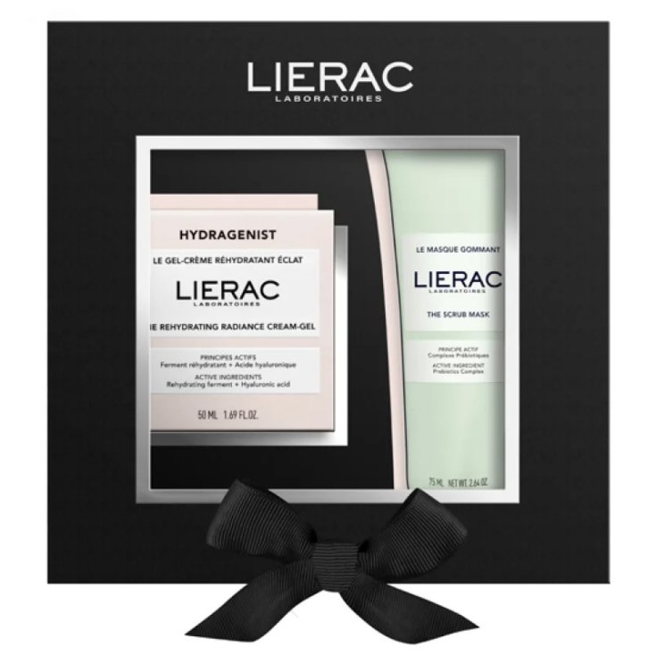 Set Natale Hydragenist Gel Crema Viso+Maschera Lierac 2024