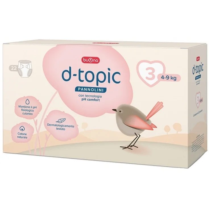 D-Topic Pannolini 3 Buona® 22 Pezzi