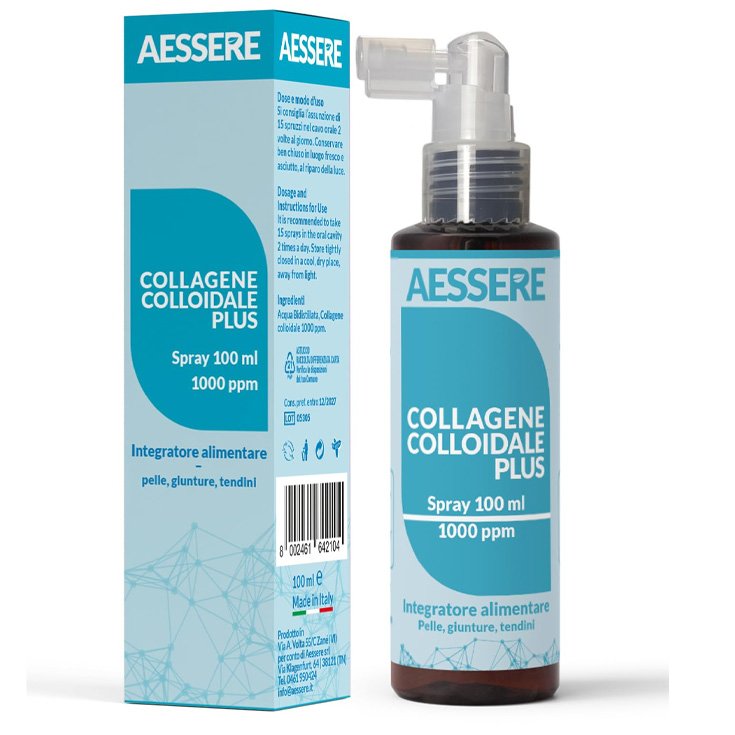 Collagene Colloidale Plus 1000ppm Aessere 100ml