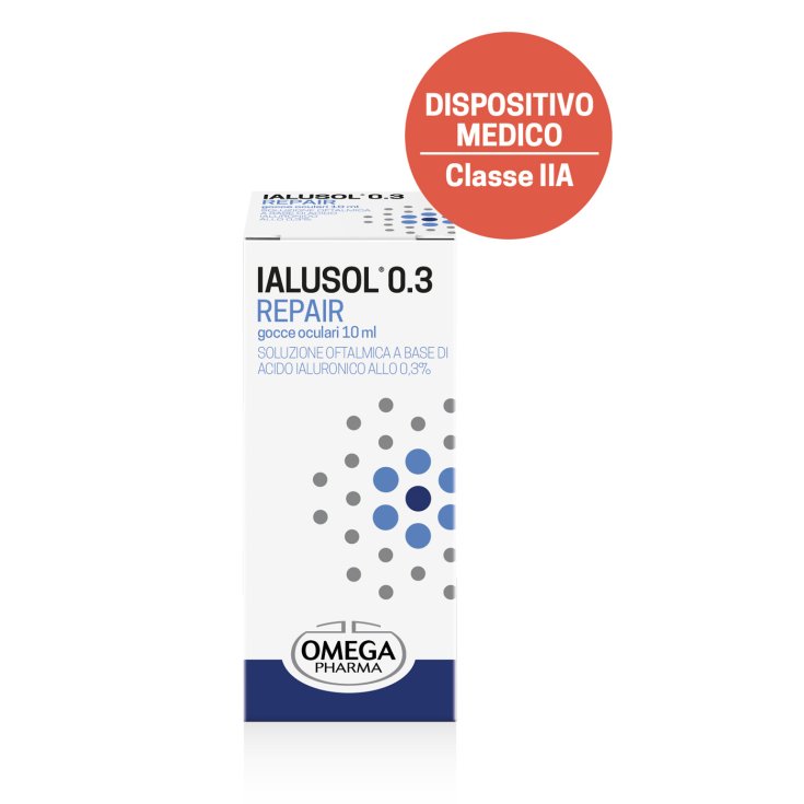 Ialusol® 0.3 Repair Gocce Oculari Omega Pharma 10ml